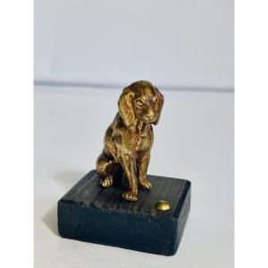 Chien En Bronze 